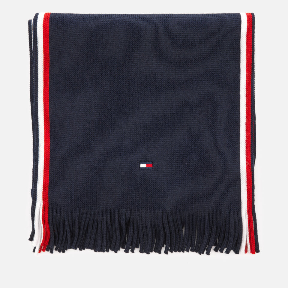 Tommy Hilfiger Men's Corporate Edge Scarf - Navy