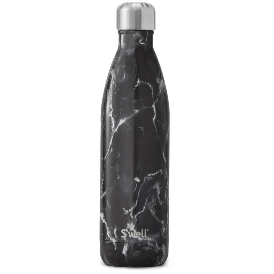 S'well Black Marble Water Bottle 750ml