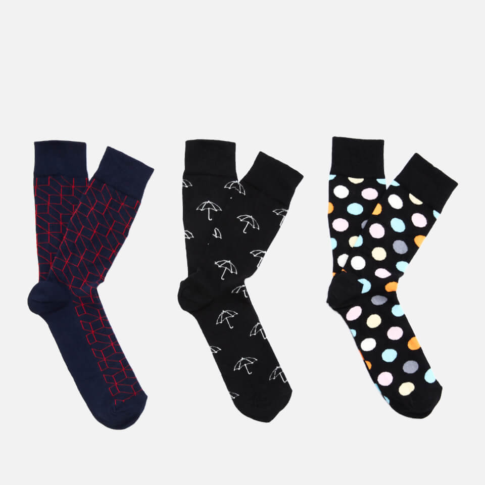 Happy Socks Men's 7 Day Gift Box - Multi - UK 7.5-11.5
