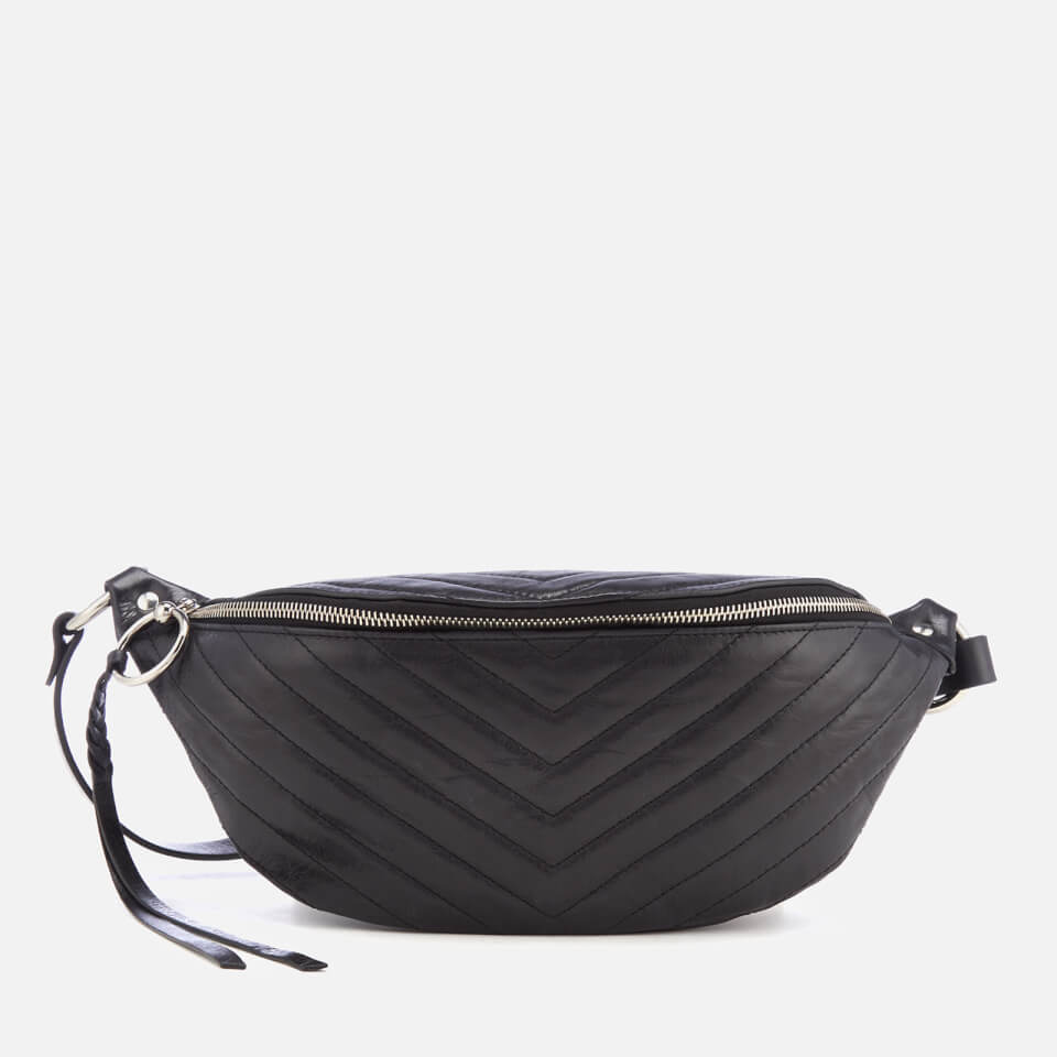 Rebecca Minkoff Women's Edie Quilted Nylon Sling Bag - Black