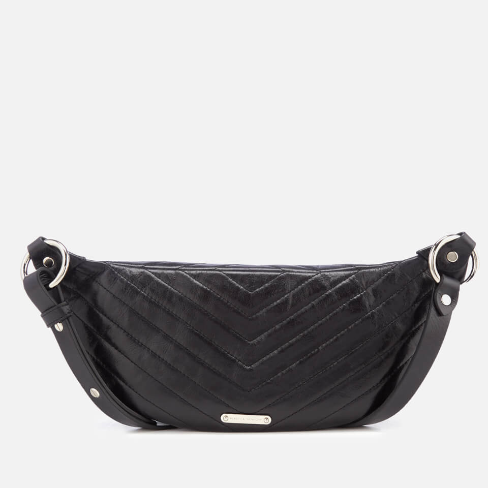 Rebecca Minkoff Women's Edie Quilted Nylon Sling Bag - Black