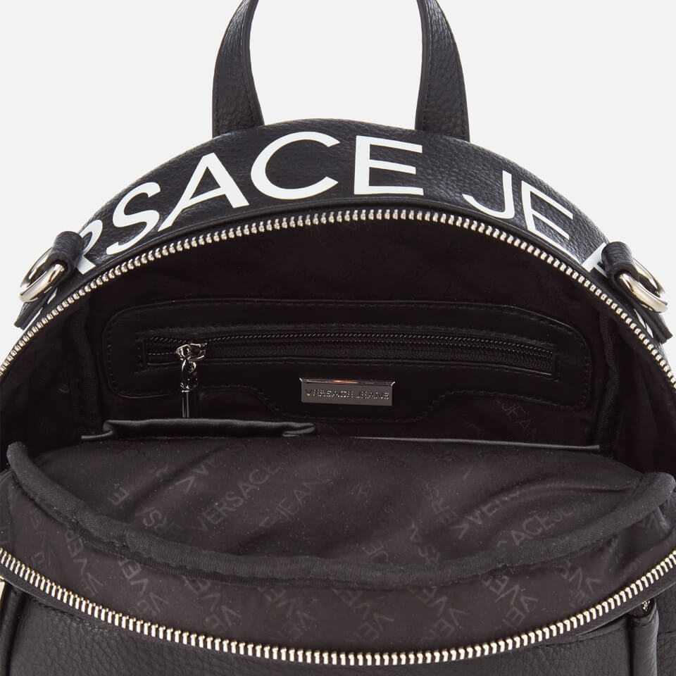 Versace Jeans Women's Chain Backpack - Black
