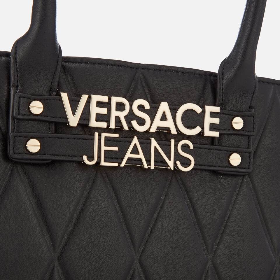 Versace Jeans Women's Quilted Classic Tote Bag - Black