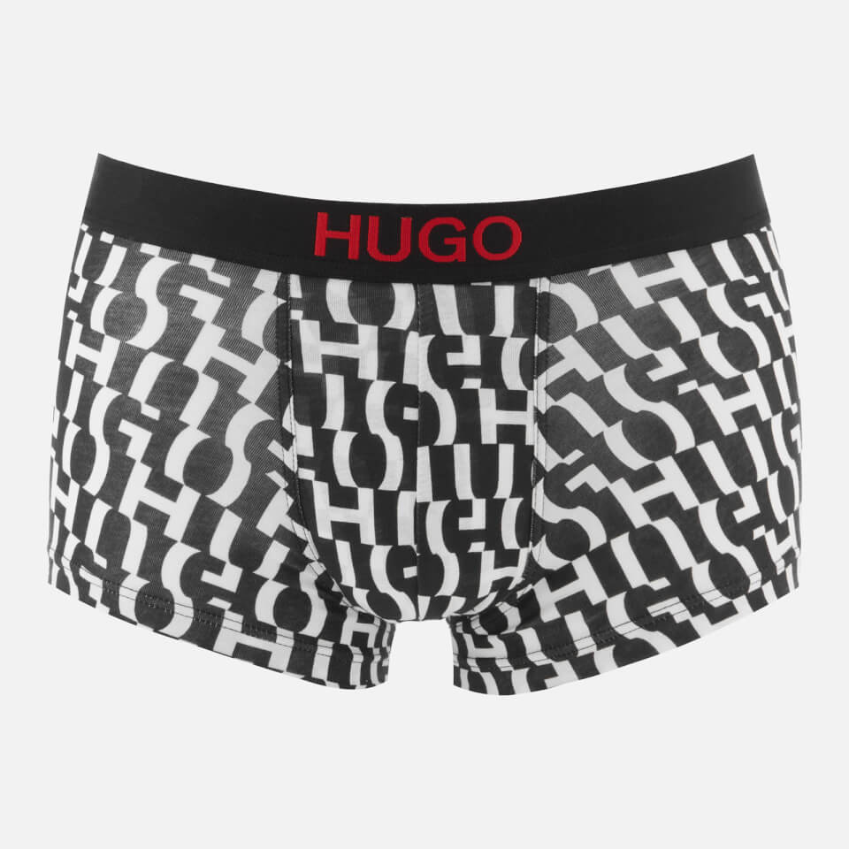 HUGO Men's Brother Two Pack Trunks - Black