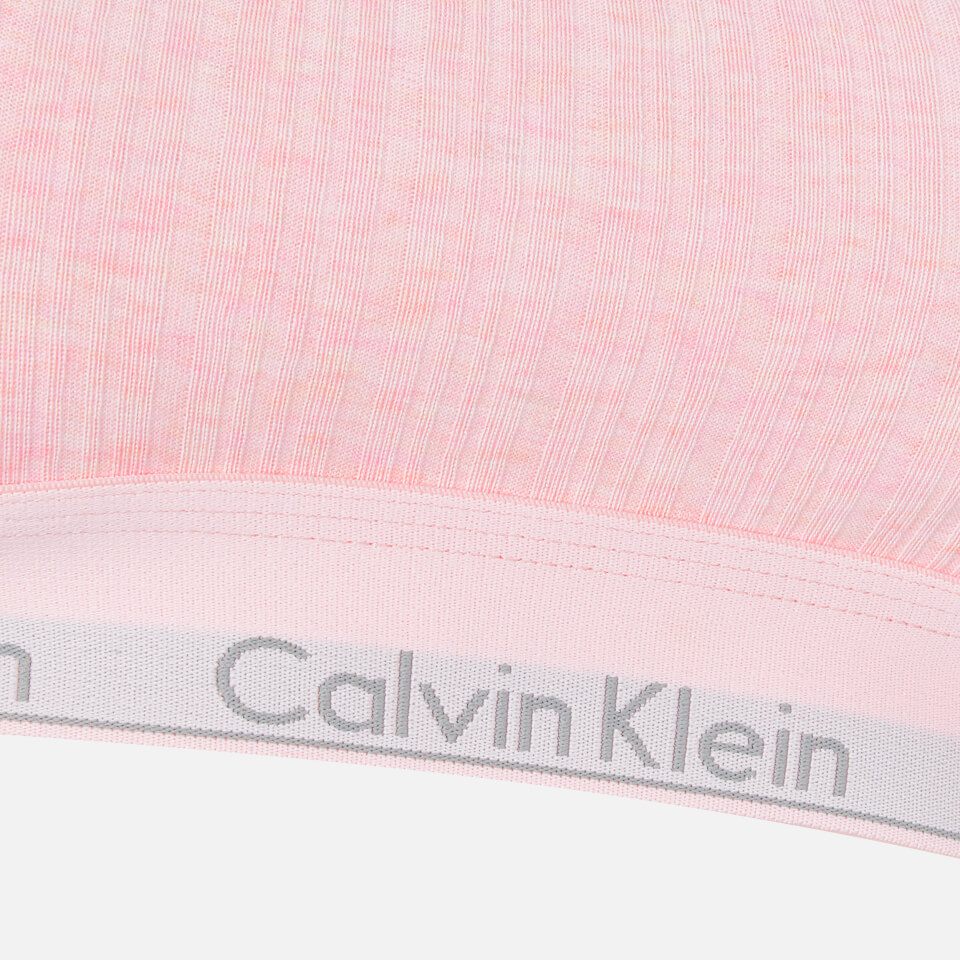 Calvin Klein Women's Unlined Bralette - Nymph's Heather