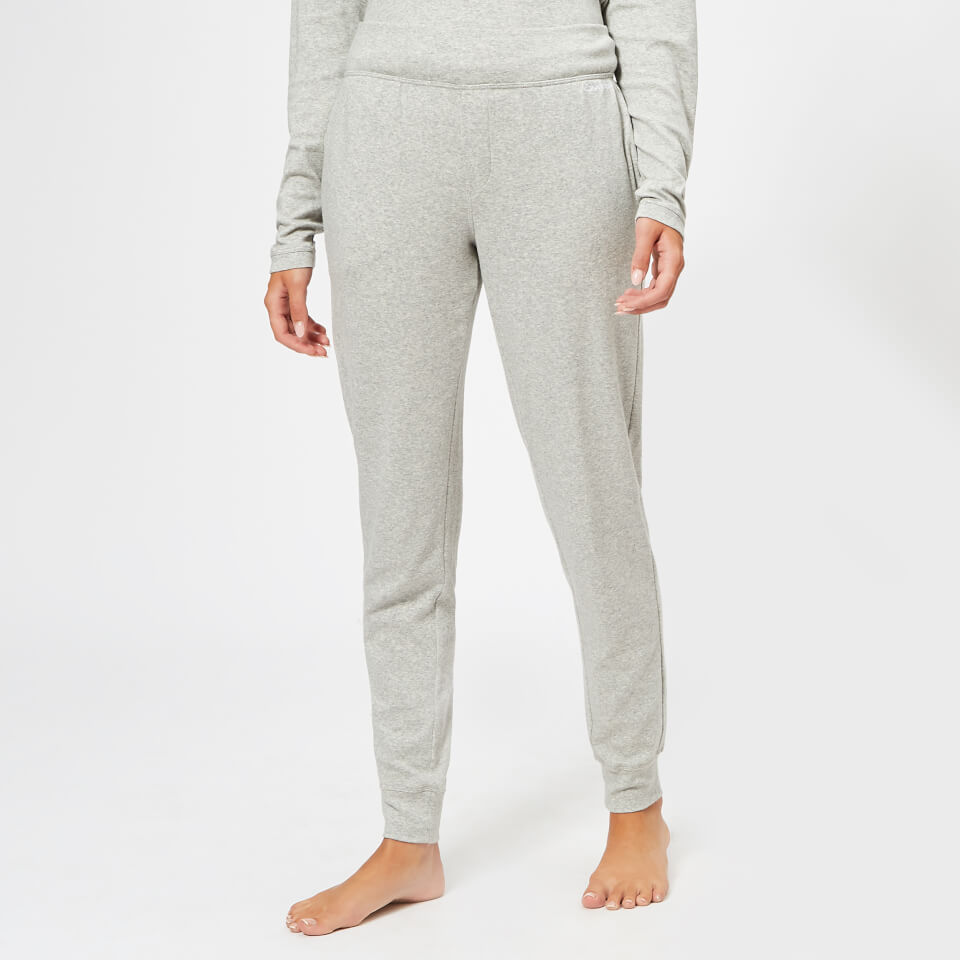 Calvin Klein Women's CK Logo Joggers - Grey Heather