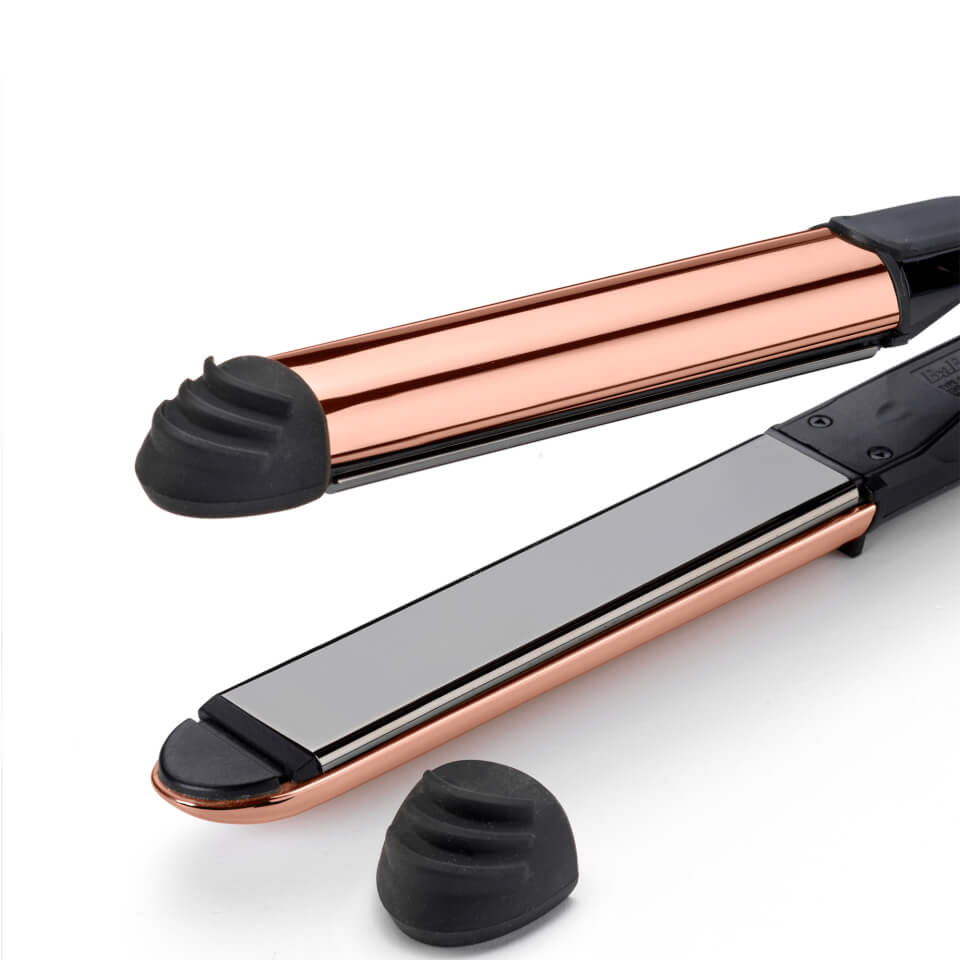 BaByliss Straight and Curl Brilliance Rose-Gold Hair Straightener