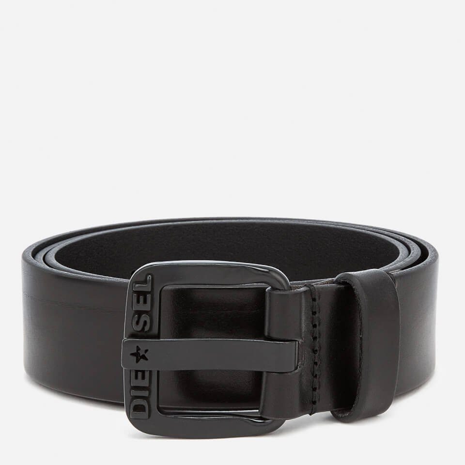 Diesel Men's B-Star Leather Belt - Black