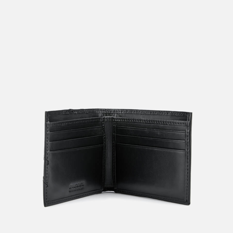 Diesel Men's Neela Leather Wallet - Black