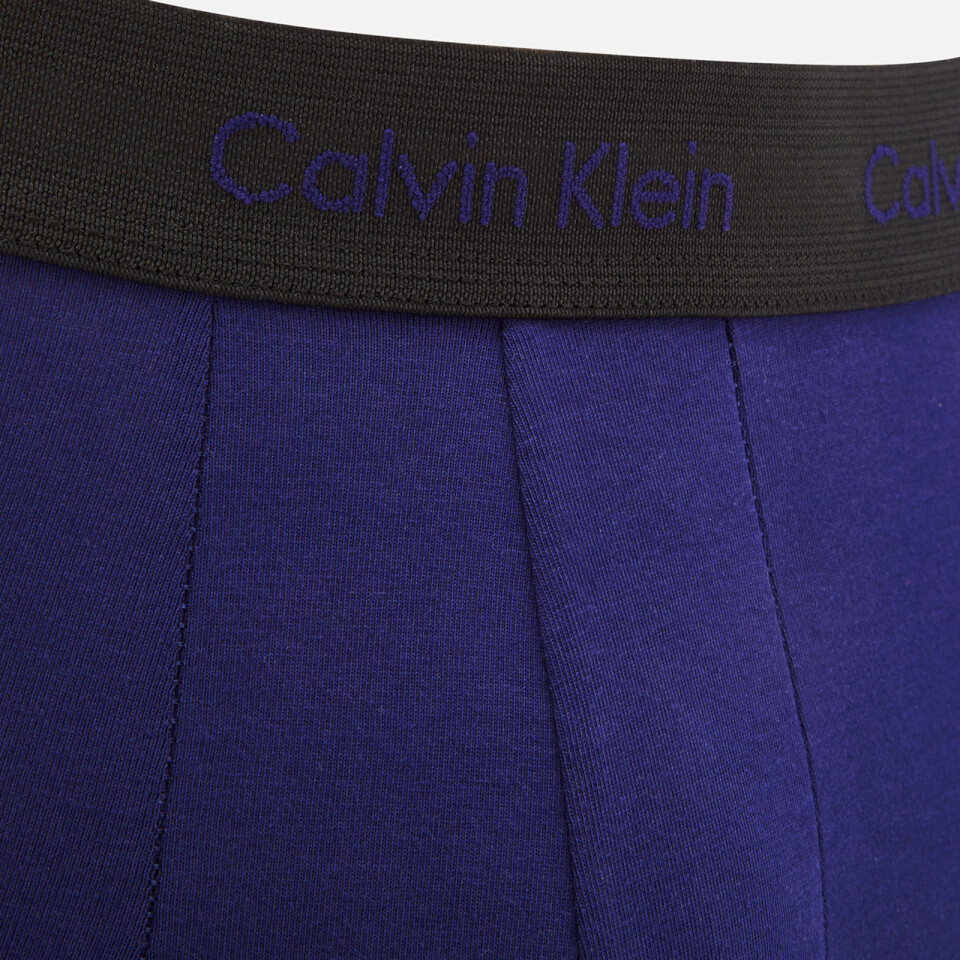 Calvin Klein Men's Boxer Briefs 3 Pack - Red/Blue/Charcoal