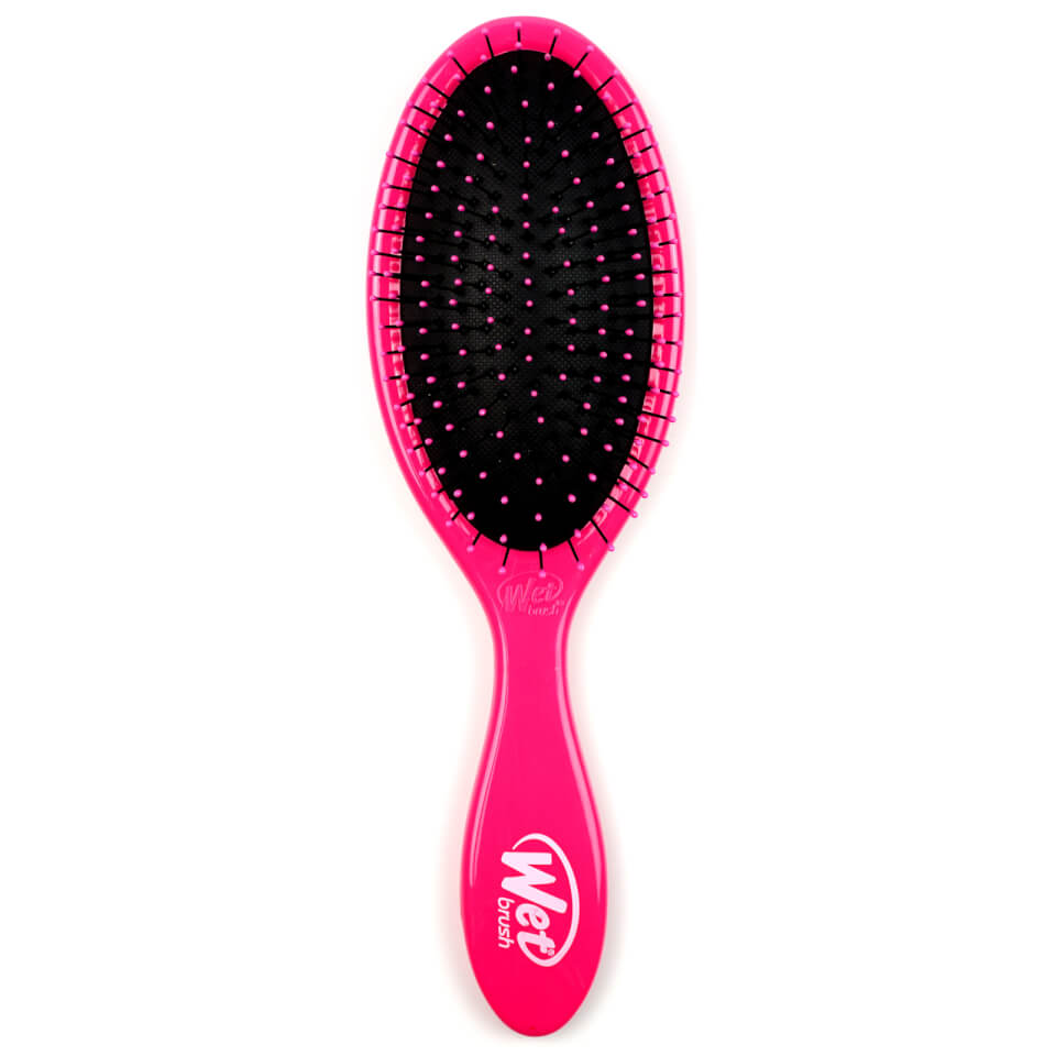 WetBrush Hair Brush with Decals #Peace - Pink