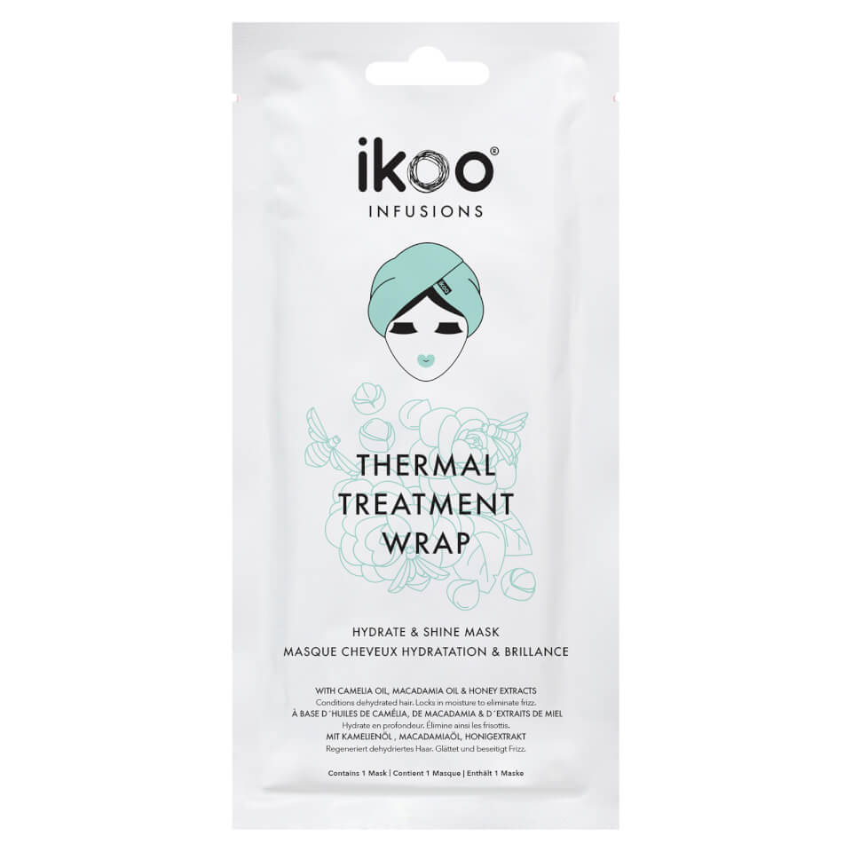 ikoo Infusions Thermal Treatment Hair Wrap Hydrate and Shine Mask 35g