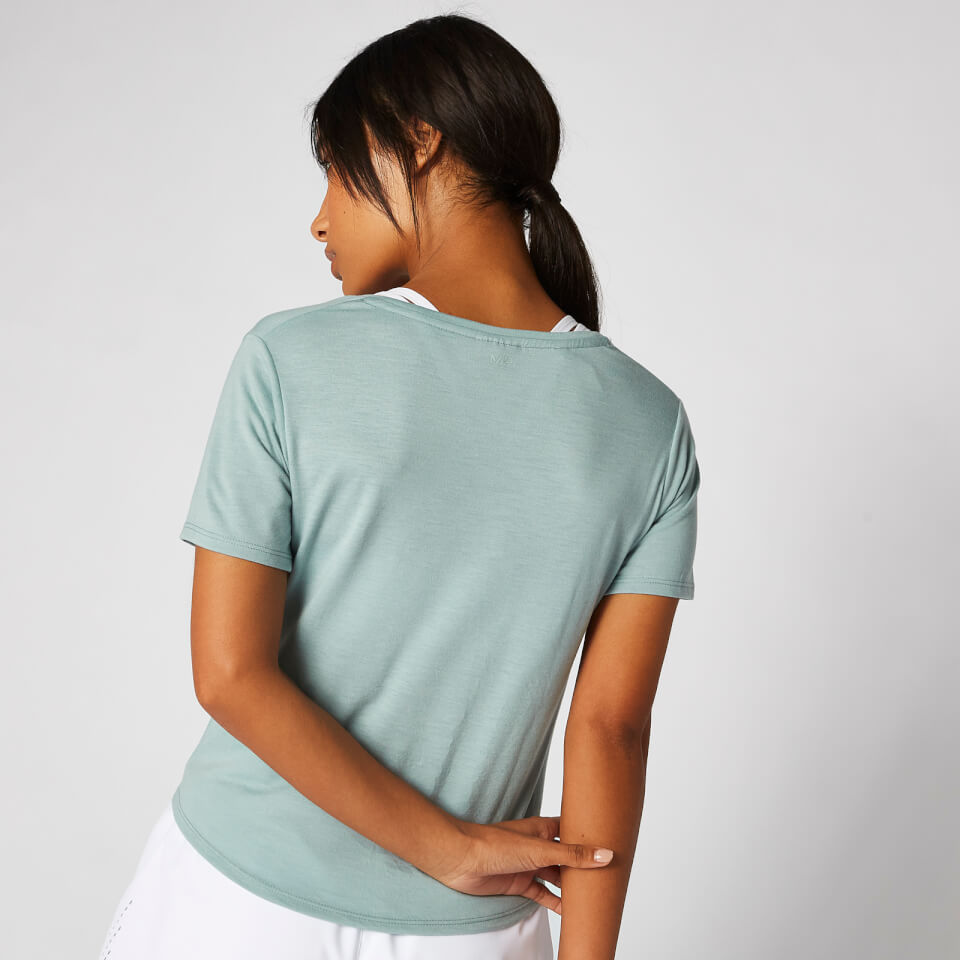 Twist Short Sleeve T-Shirt - Seafoam