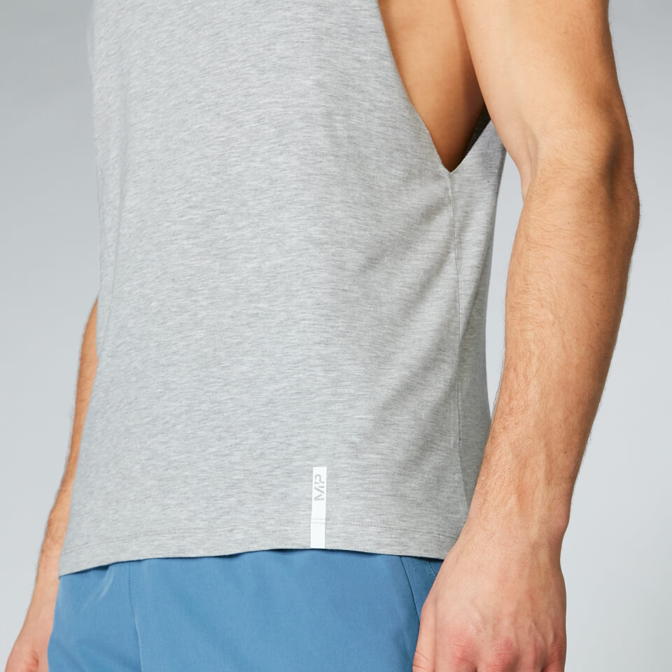 Luxe Classic Drop Tank - Silver