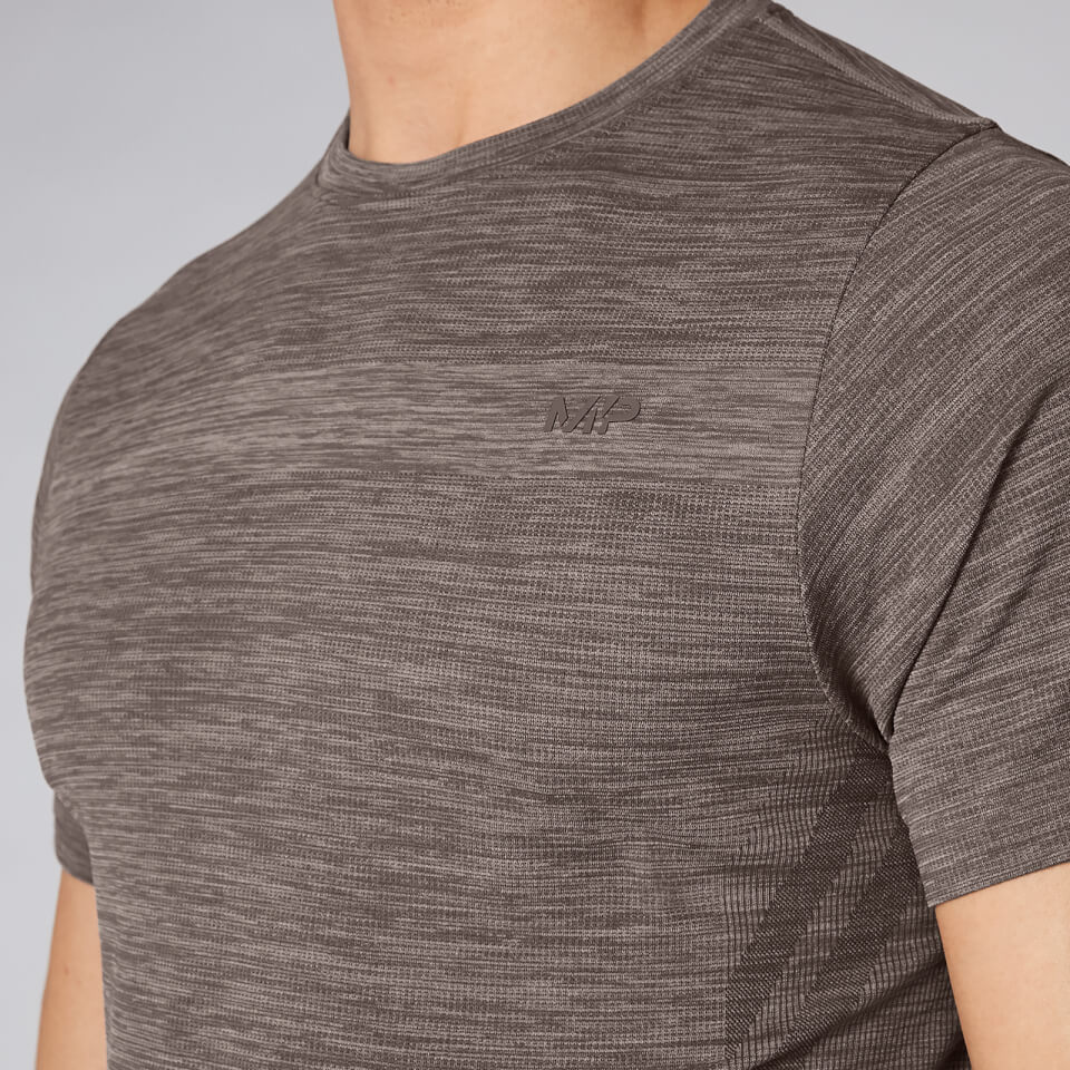 Lightweight Seamless T-Shirt - Driftwood Marl