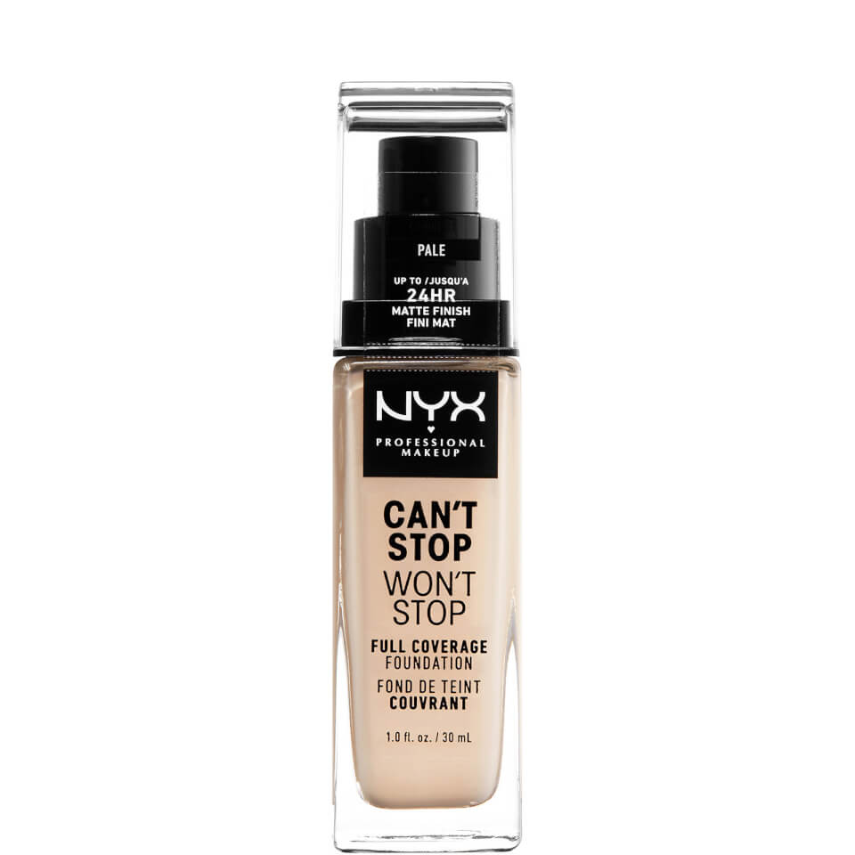 NYX Professional Makeup Can't Stop Won't Stop 24 Hour Foundation - Pale