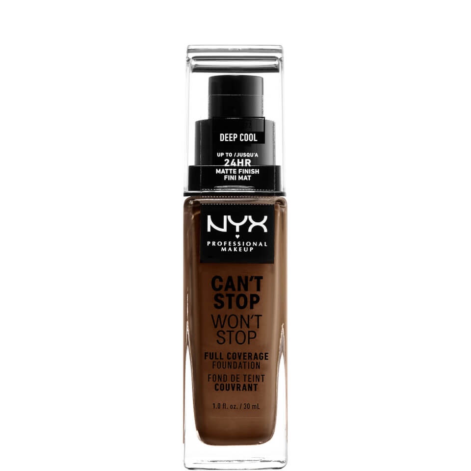 NYX Professional Makeup Can't Stop Won't Stop 24 Hour Foundation - Deep Cool
