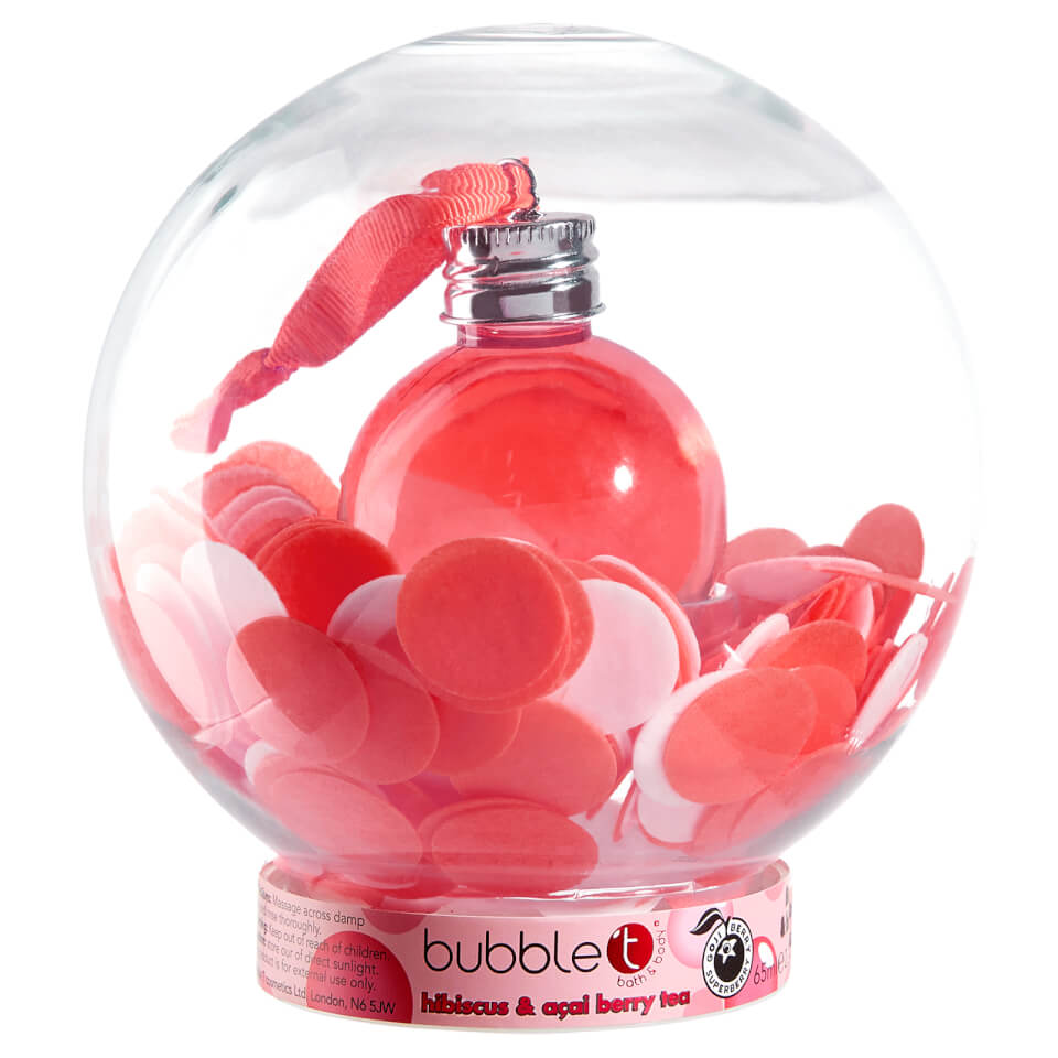Bubble T Snow Globe Hibiscus & Acai Berry 65ml