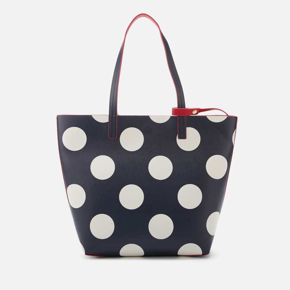 Joules Women's Revery Print Reversible Tote Bag - Navy Spot