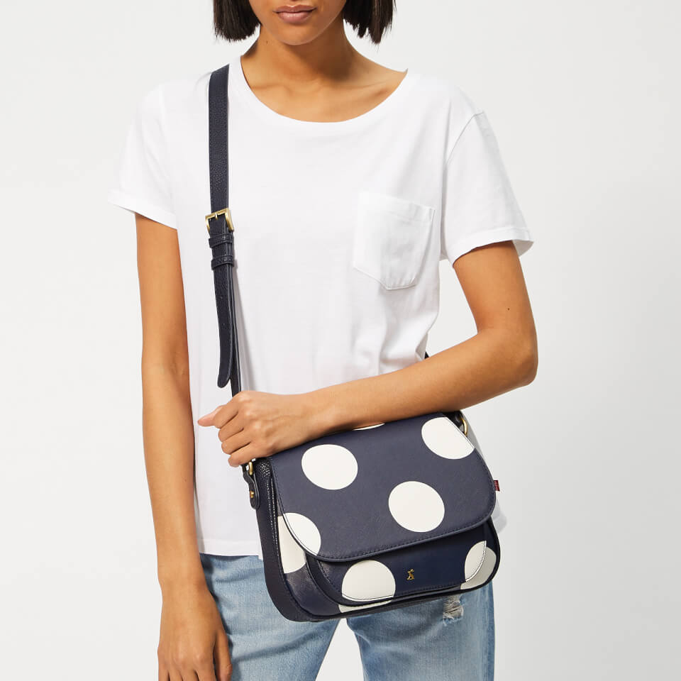 Joules navy saddle bag store