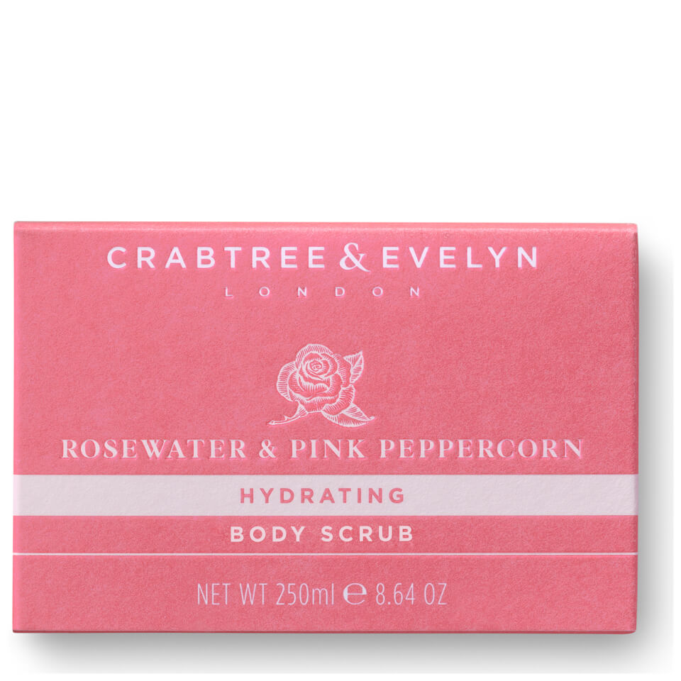 Crabtree & Evelyn Rosewater & Pink Peppercorn Sugar Body Scrub