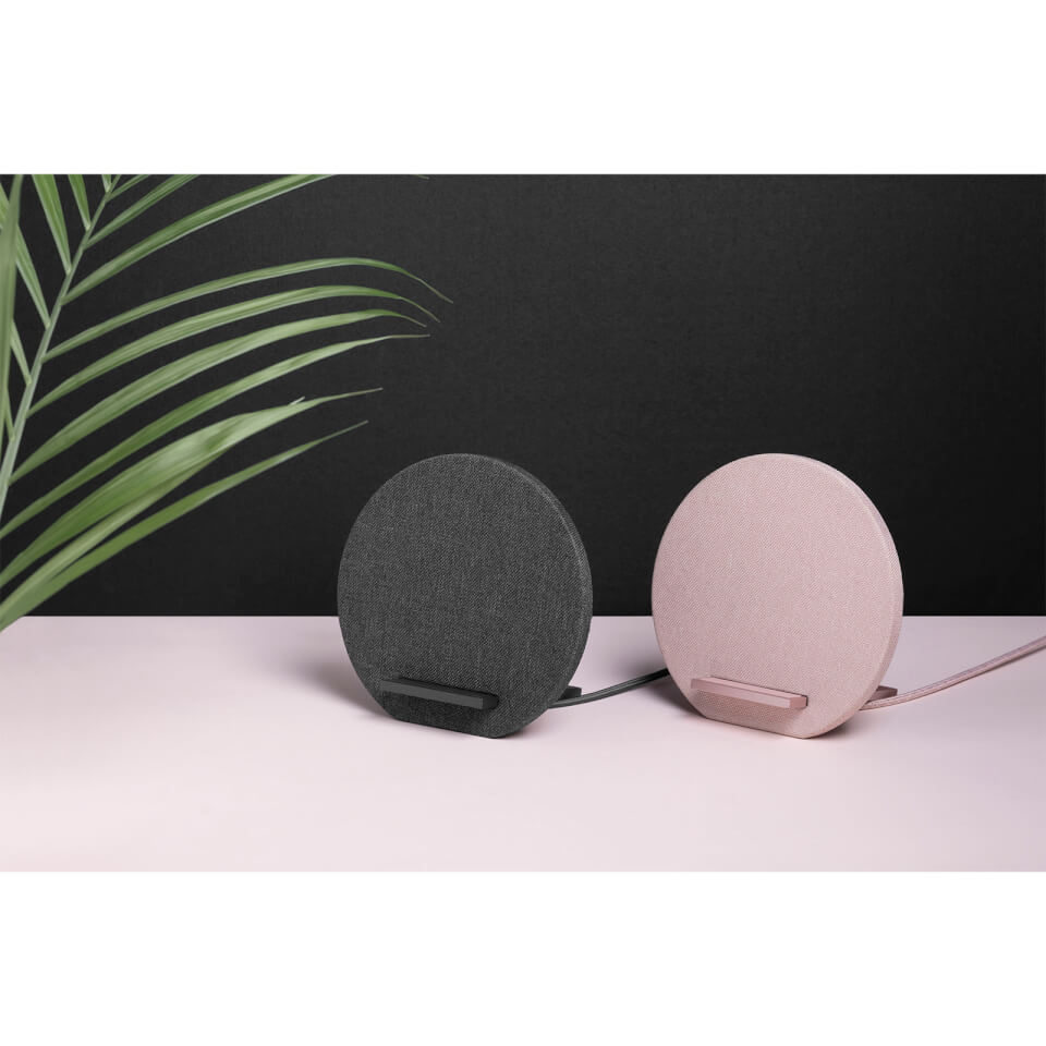 Native Union Dock Wireless Fabric Charger - Rose
