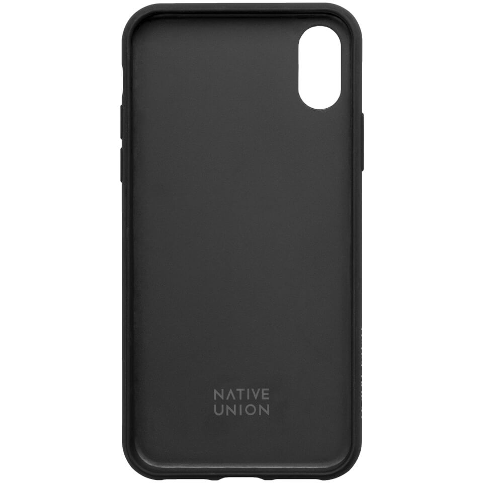 Native Union Clic Canvas iPhone Xs Case - Black