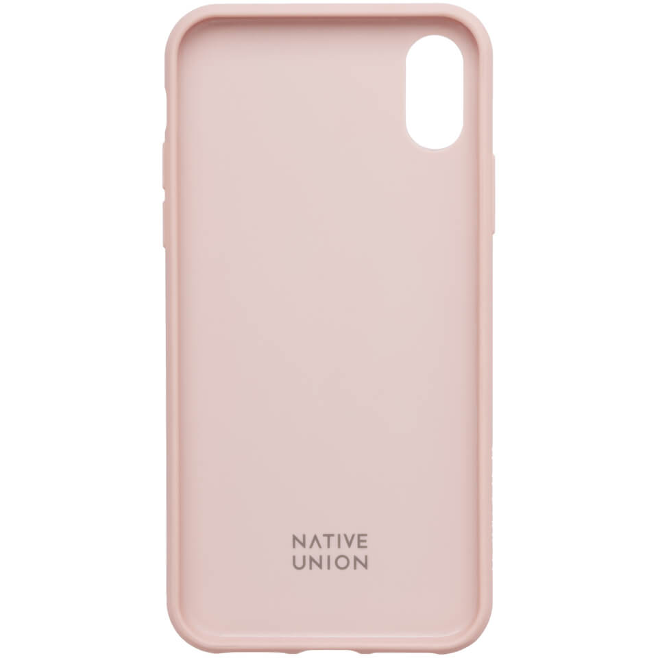 Native Union Clic Canvas iPhone Xs Case - Rose