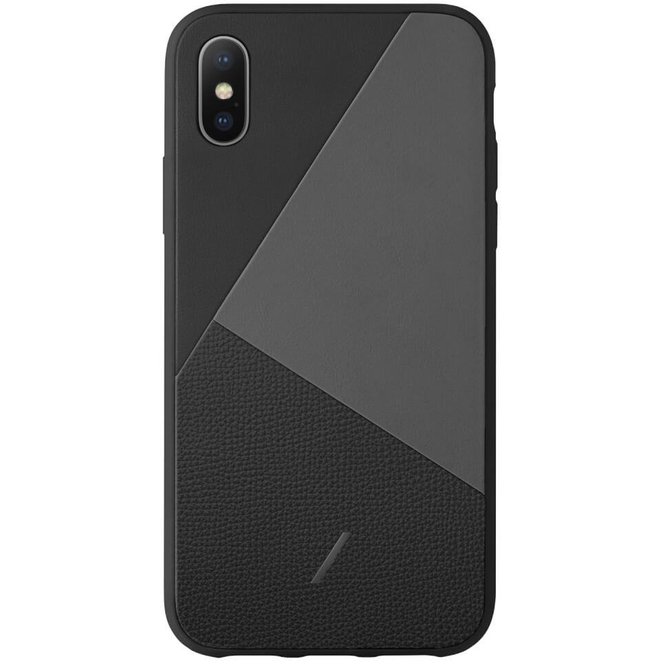 Native Union Clic Marquetry iPhone Xs Case - Black