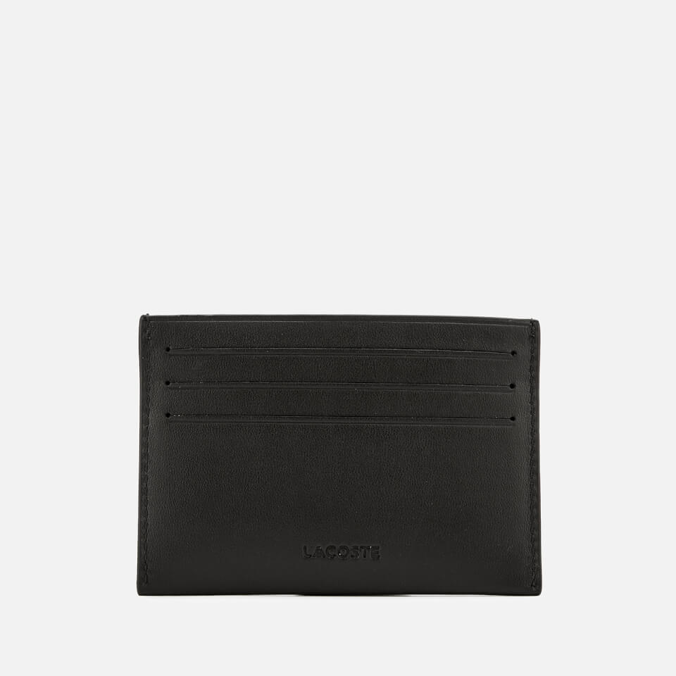 Lacoste Men's Credit Card Holder - Dark Brown