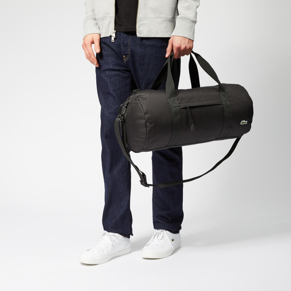 Lacoste Men's Barrel Bag - Black