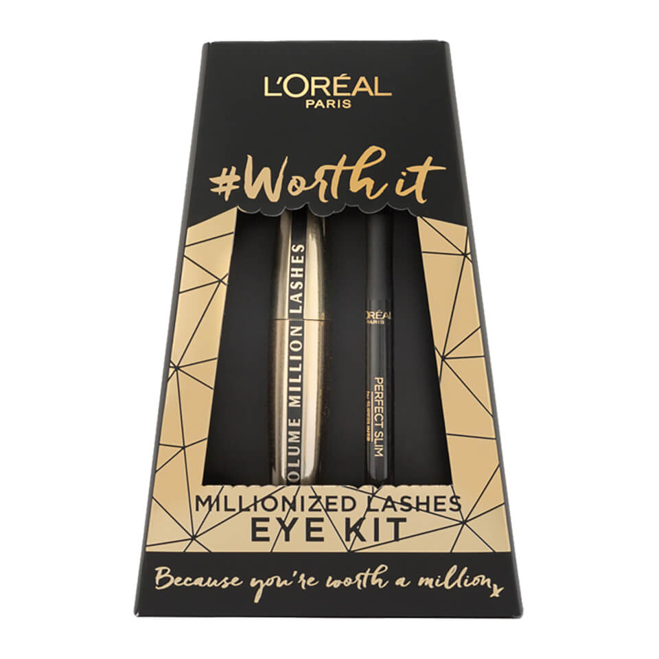 L'Oréal Paris Worth It Mascara and Eyeliner Eye Kit Duo