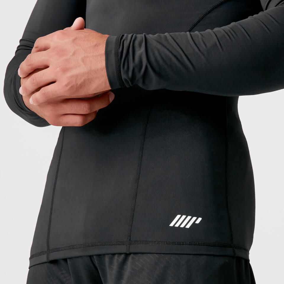 MP Men's Charge Compression Long Sleeve Top - Black