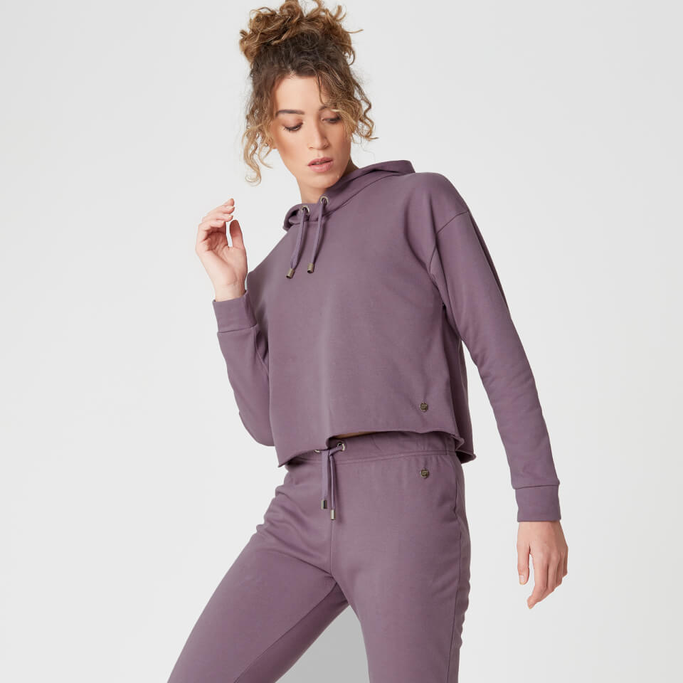 Luxe Lounge Hoodie - Mauve