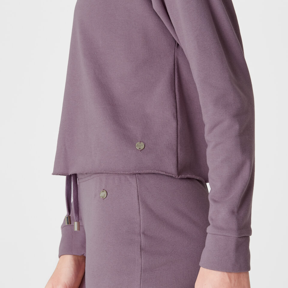 Luxe Lounge Hoodie - Mauve