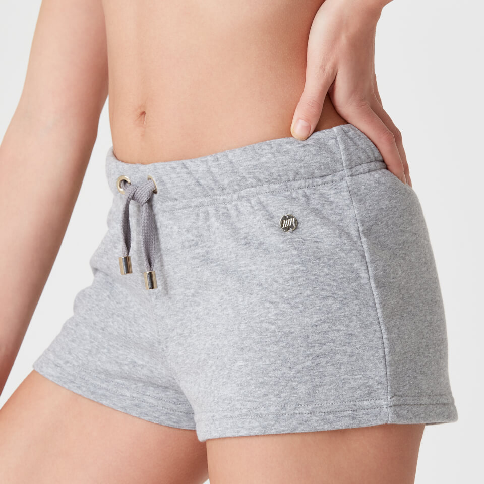 Luxe Lounge Shorts - Grey Marl