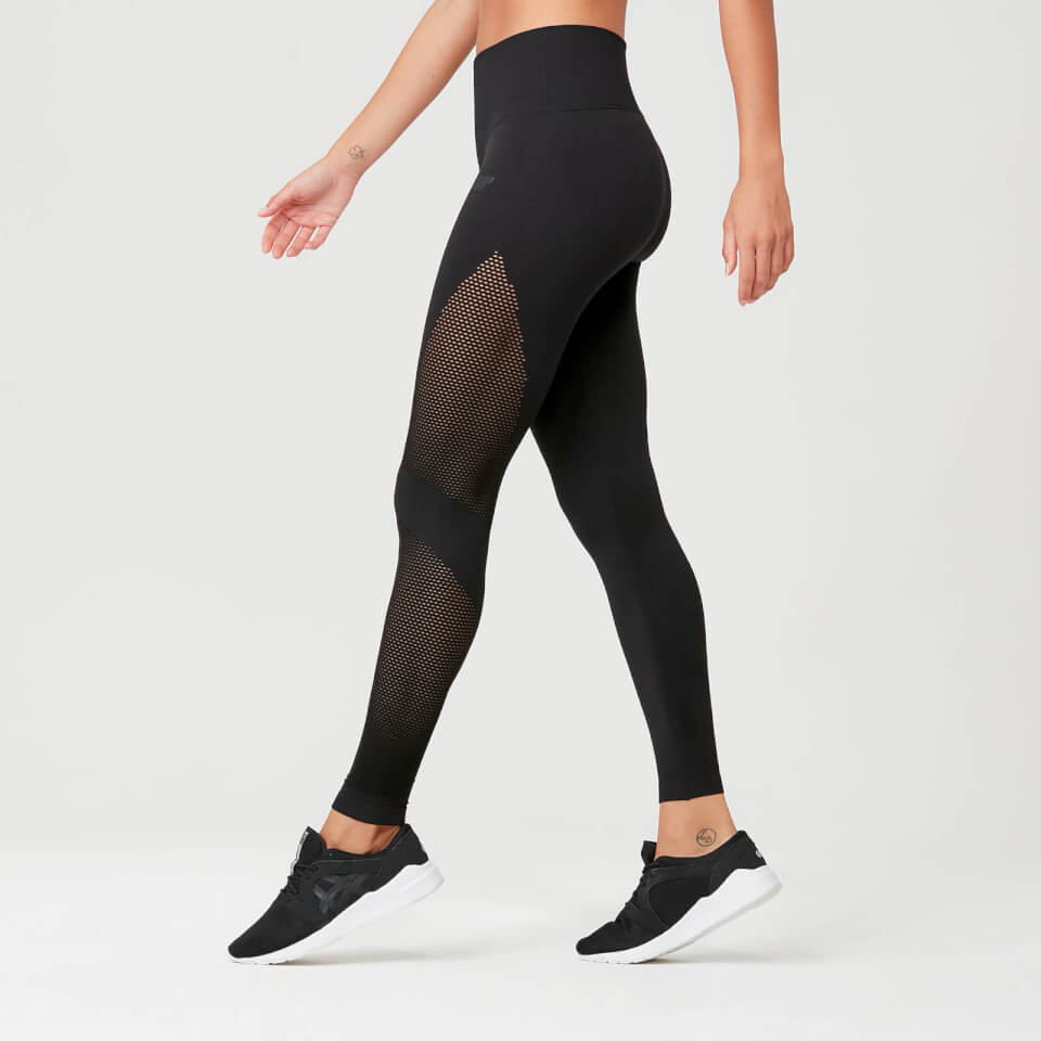 Shape Seamless Leggings - Black - XS