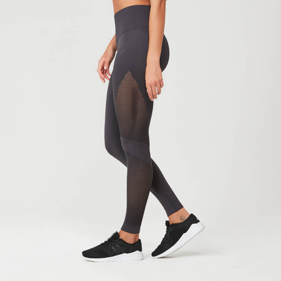 Shape Seamless Leggings - Slate Grey - XS
