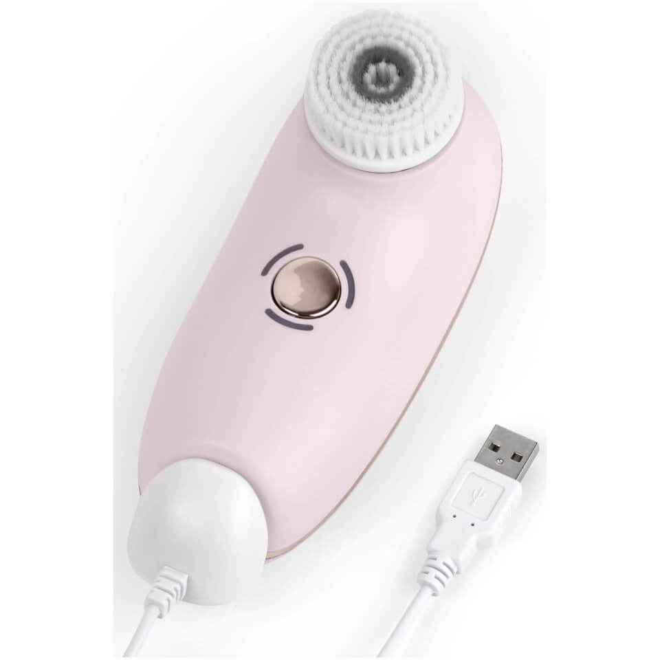 MAGNITONE London BareFaced 2 Daily Cleansing and Skin Toning Brush - Pink