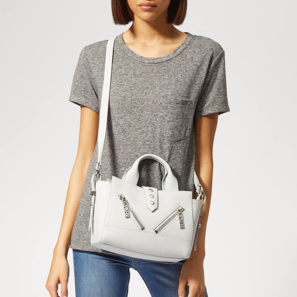 KENZO Women s Mini Kalifornia Tote Bag Pale Grey Coggles