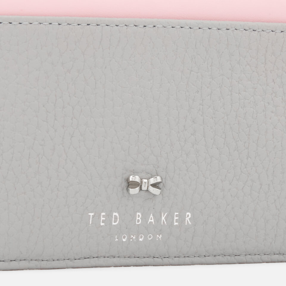 Ted Baker Women's Lotta Bow Detail Credit Card Holder - Grey