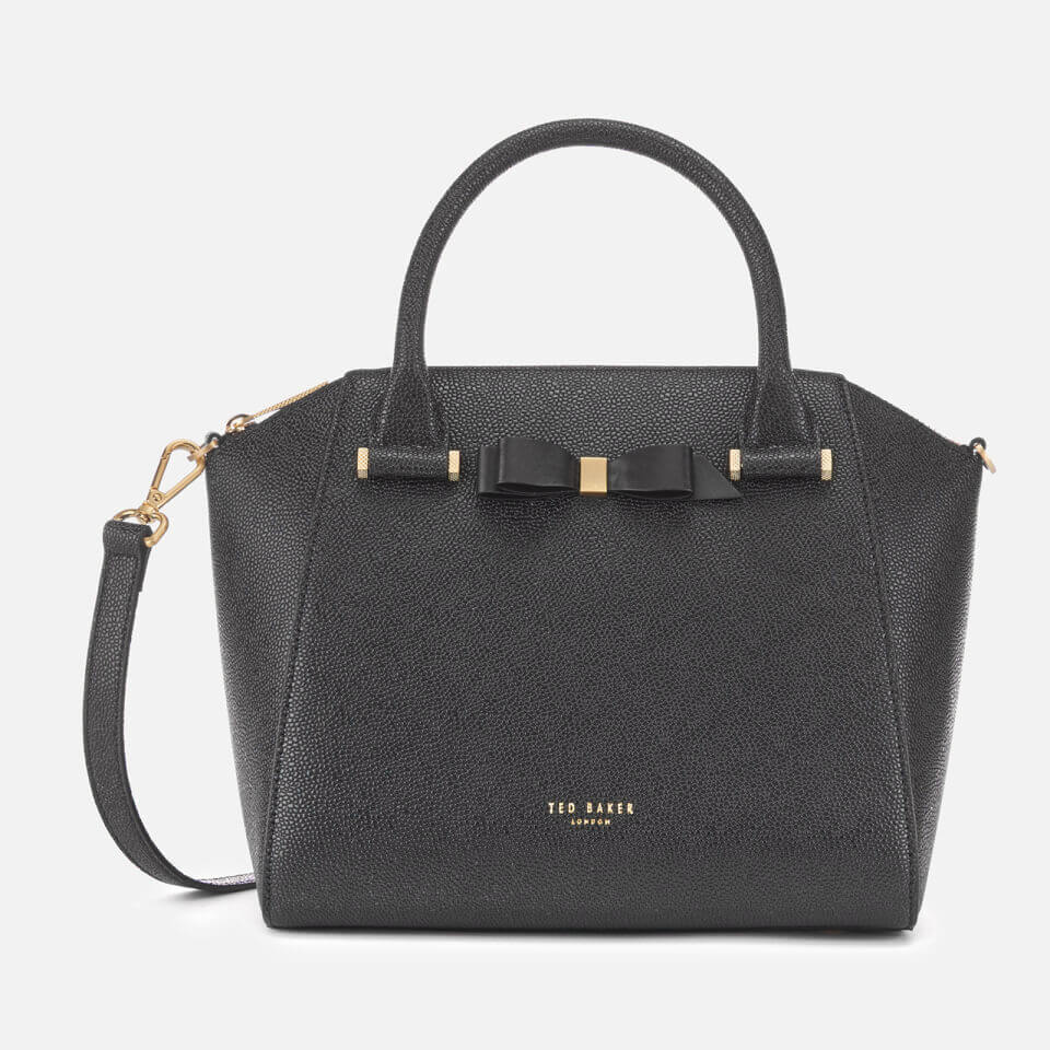 Ted Baker Women's Janne Bow Detail Zip Tote Bag - Black