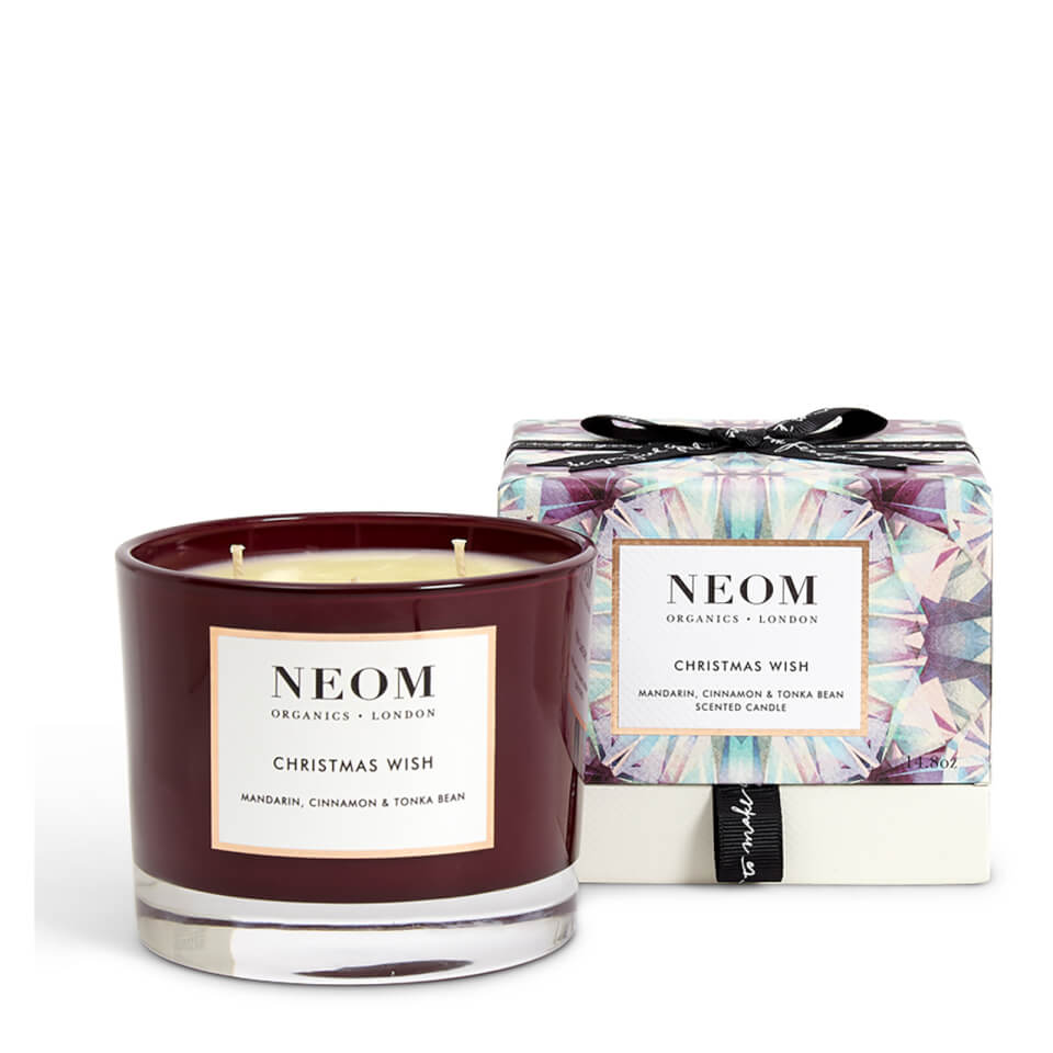 NEOM Christmas Wish 3 Wick Scented Candle