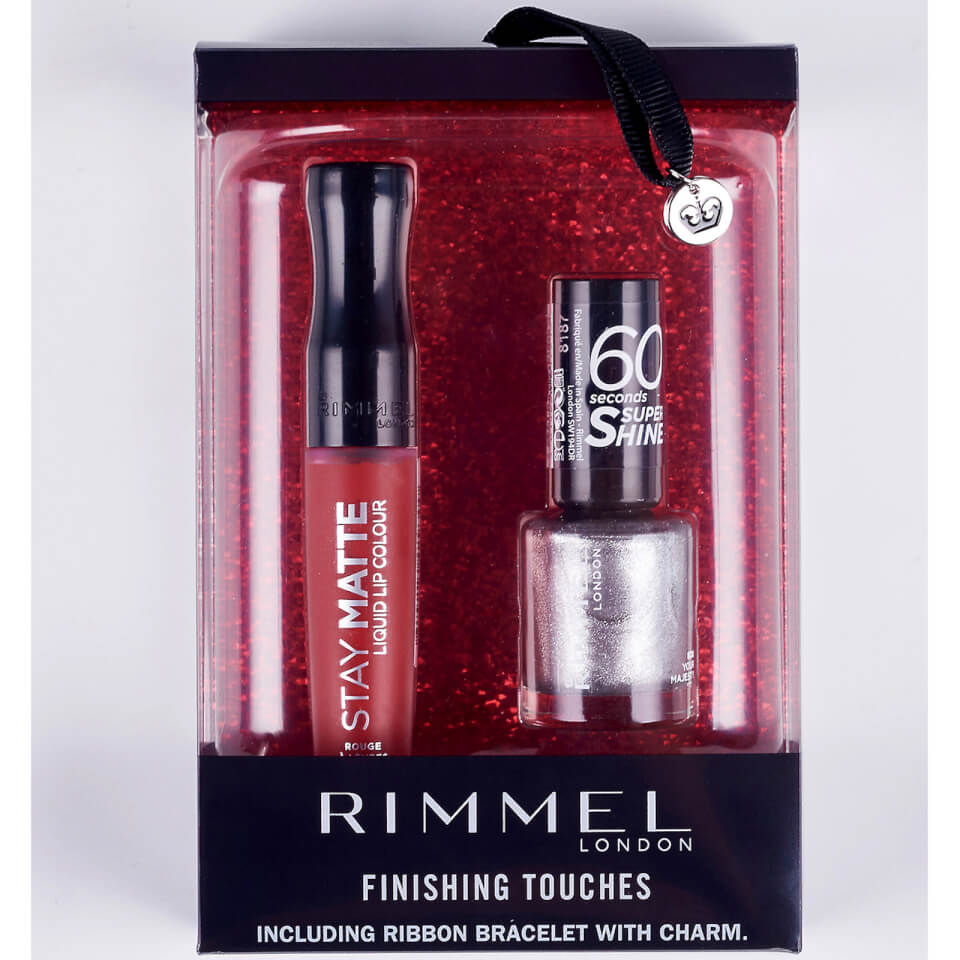 Rimmel Finishing Touches Gift Set - 60 Seconds NP and Stay Matte LL