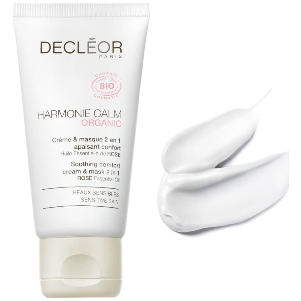 DECLÉOR Organic Harmonie Calm Soothing Comfort 2 in 1 Cream & Mask