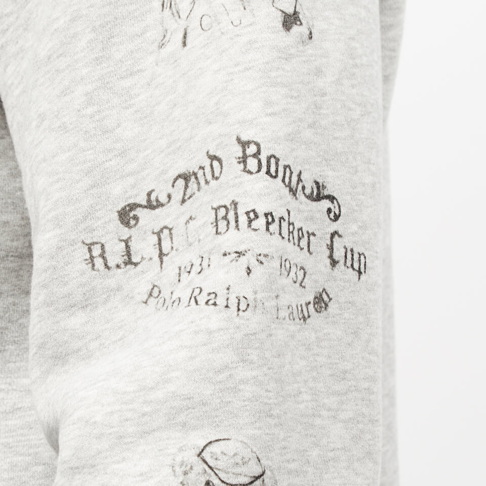 Polo Ralph Lauren Men s Skull Bear Graffiti Hoody Andover Heather S Coggles