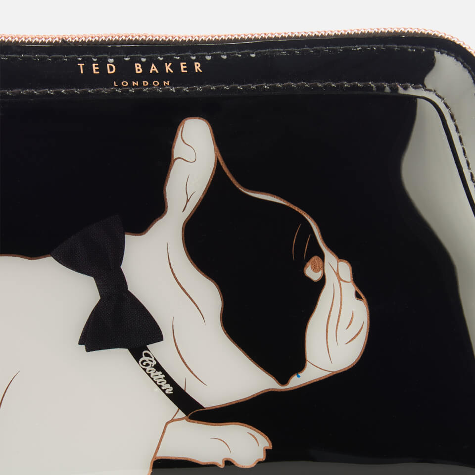 Ted Baker Women's Peggyy Cotton Dog PVC Makeup Bag - Black