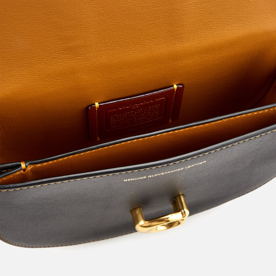 Genuine glovetanned leather coach sale