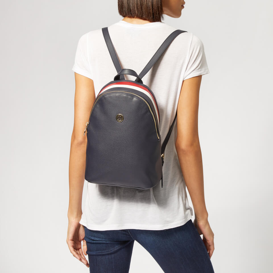 Tommy Hilfiger Women's Effortless Saffiano Backpack - Corporate