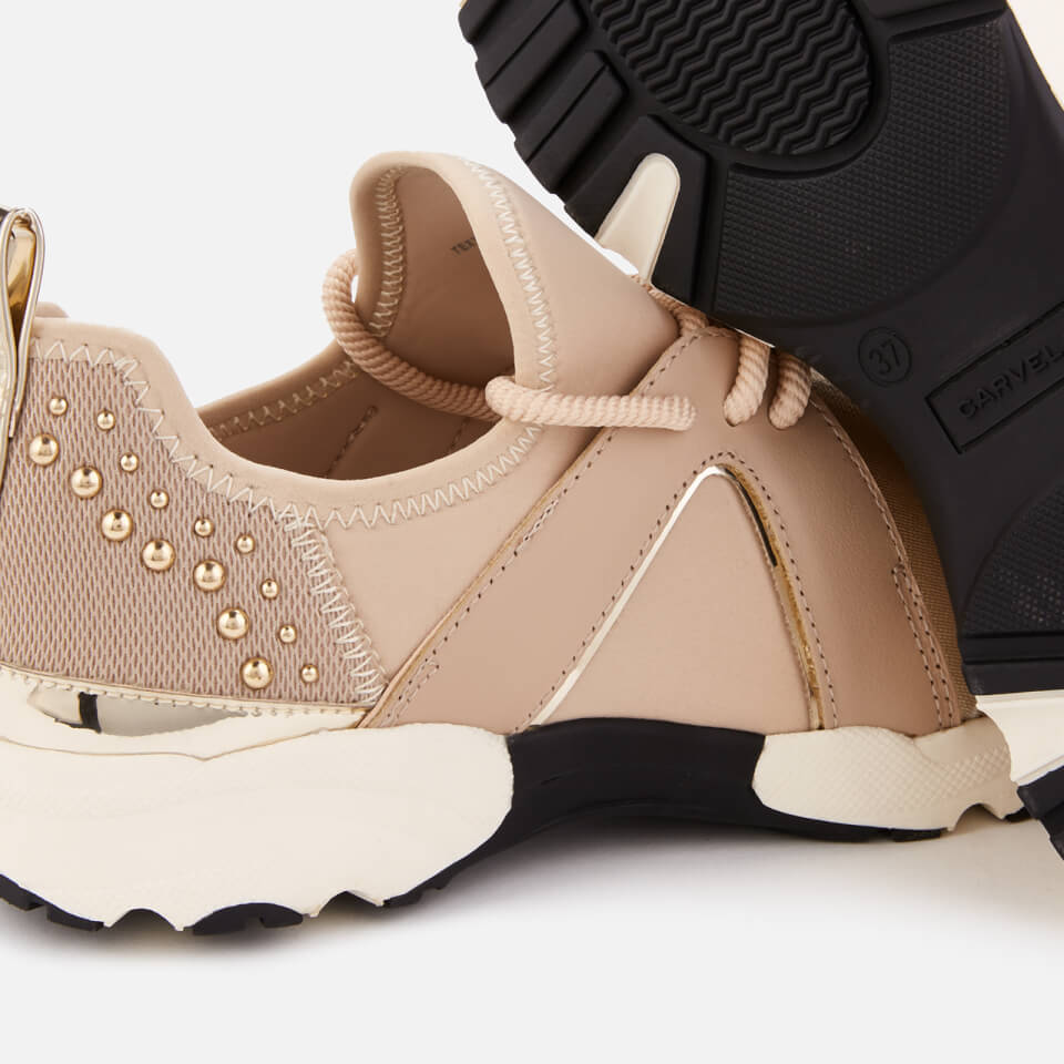 Carvela Women s Lamar 2 Runner Style Trainers Nude